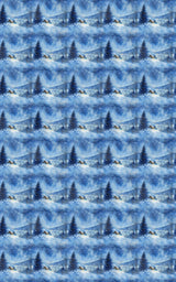 Silent Snowfall - London Penny Gift Wrap