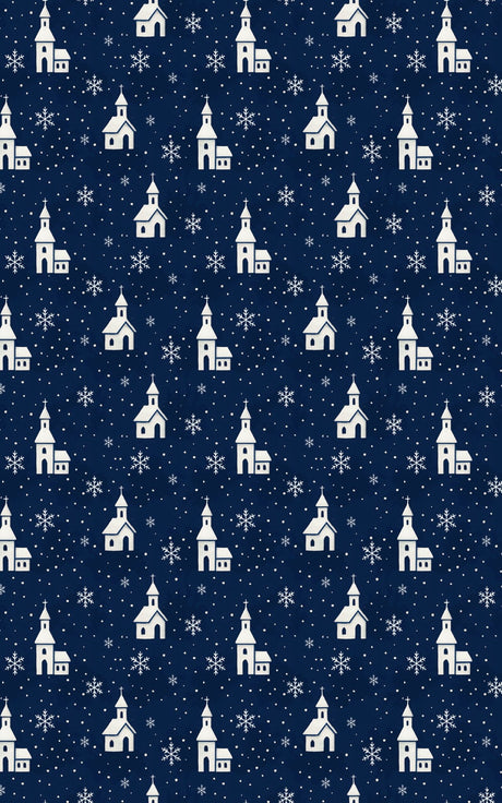 Silent Night Sky - London Penny Gift Wrap