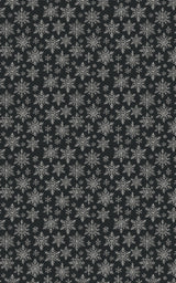 Silver Snowflake Elegance - London Penny Gift Wrap
