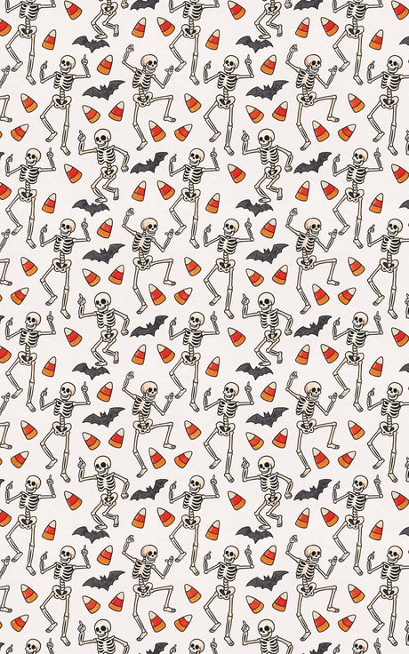 Skeleton Dance - London Penny Gift Wrap