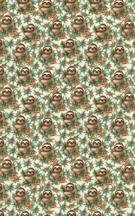 Slow & Mistletoe - London Penny Gift Wrap