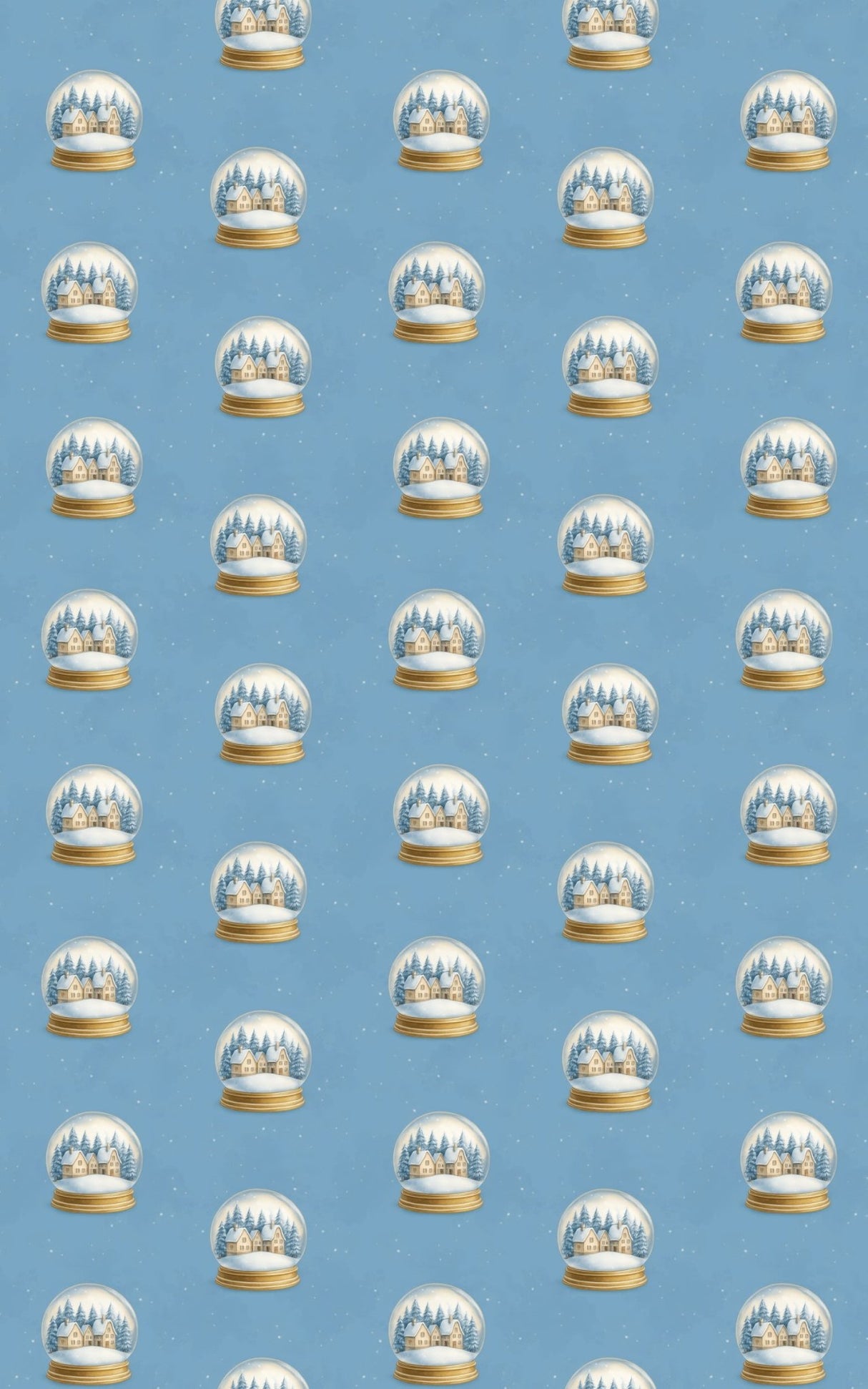 Snow Globe Magic - London Penny Gift Wrap
