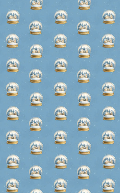 Snow Globe Magic - London Penny Gift Wrap