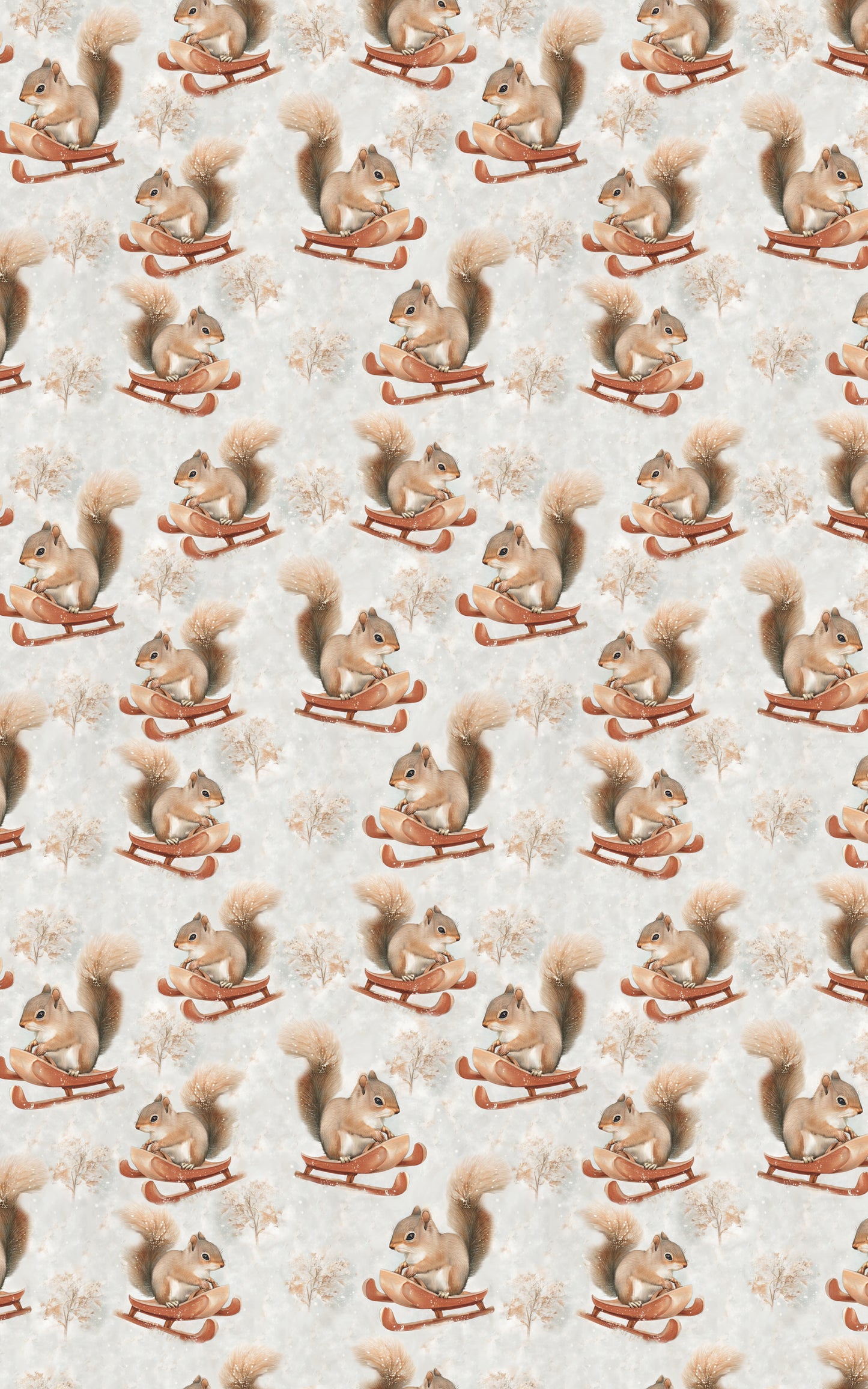 Snowbound Squirrel