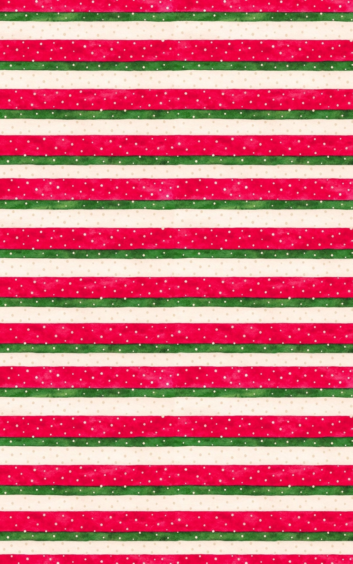 Snowfall on Candy Ribbons Wrapping Paper - London Penny Gift Wrap