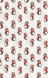 Christmas Penguin Parade - London Penny Gift Wrap