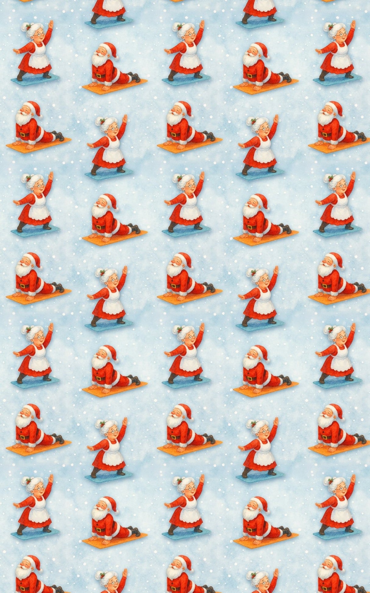 The Merry Yoga Flow - London Penny Gift Wrap