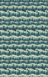 Snowy Forest Silhouettes - London Penny Gift Wrap