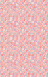 Soft Pastel Cubism - London Penny Gift Wrap