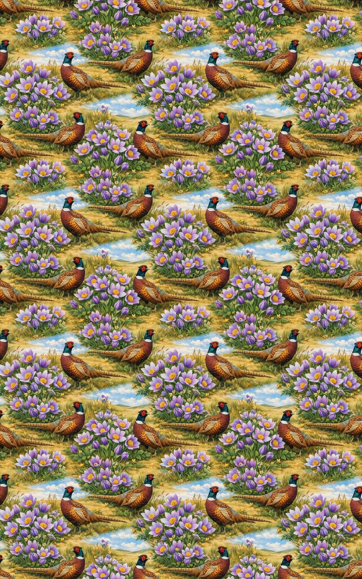 South Dakota Flora & Fauna - London Penny Gift Wrap