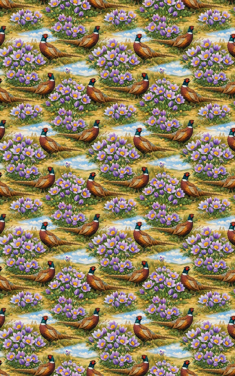 South Dakota Flora & Fauna - London Penny Gift Wrap