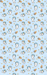 Space Puppy Adventures - London Penny Gift Wrap