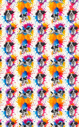 Spaniel Splash - London Penny Gift Wrap