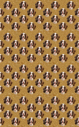 Spaniel Sparkle Plaid - London Penny Gift Wrap