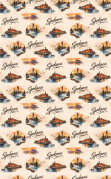 Spokane Riverfront Falls - London Penny Gift Wrap