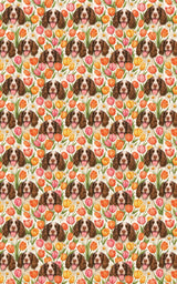 Spring Spaniel - London Penny Gift Wrap