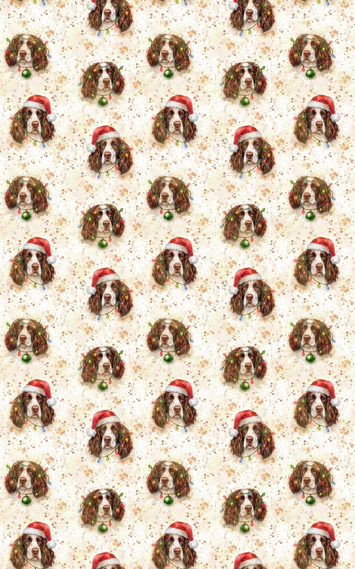 Holly Jolly Springer - London Penny Gift Wrap