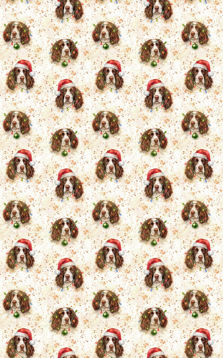 Holly Jolly Springer - London Penny Gift Wrap
