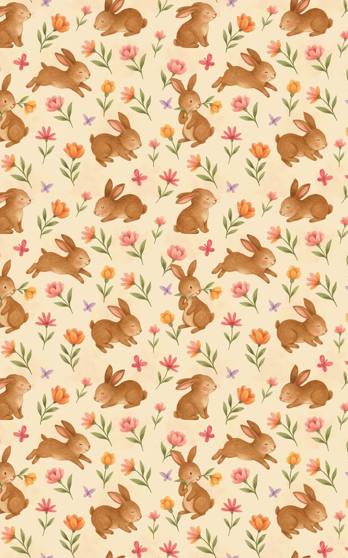 Springtime Whiskers - London Penny Gift Wrap