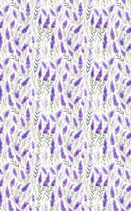 Sunlit Lavender Hills - London Penny Gift Wrap