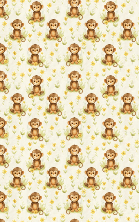 Meadow Monkeys - London Penny Gift Wrap