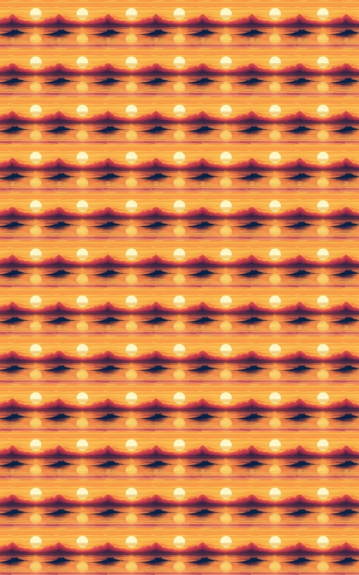 Sunset Horizon - London Penny Gift Wrap