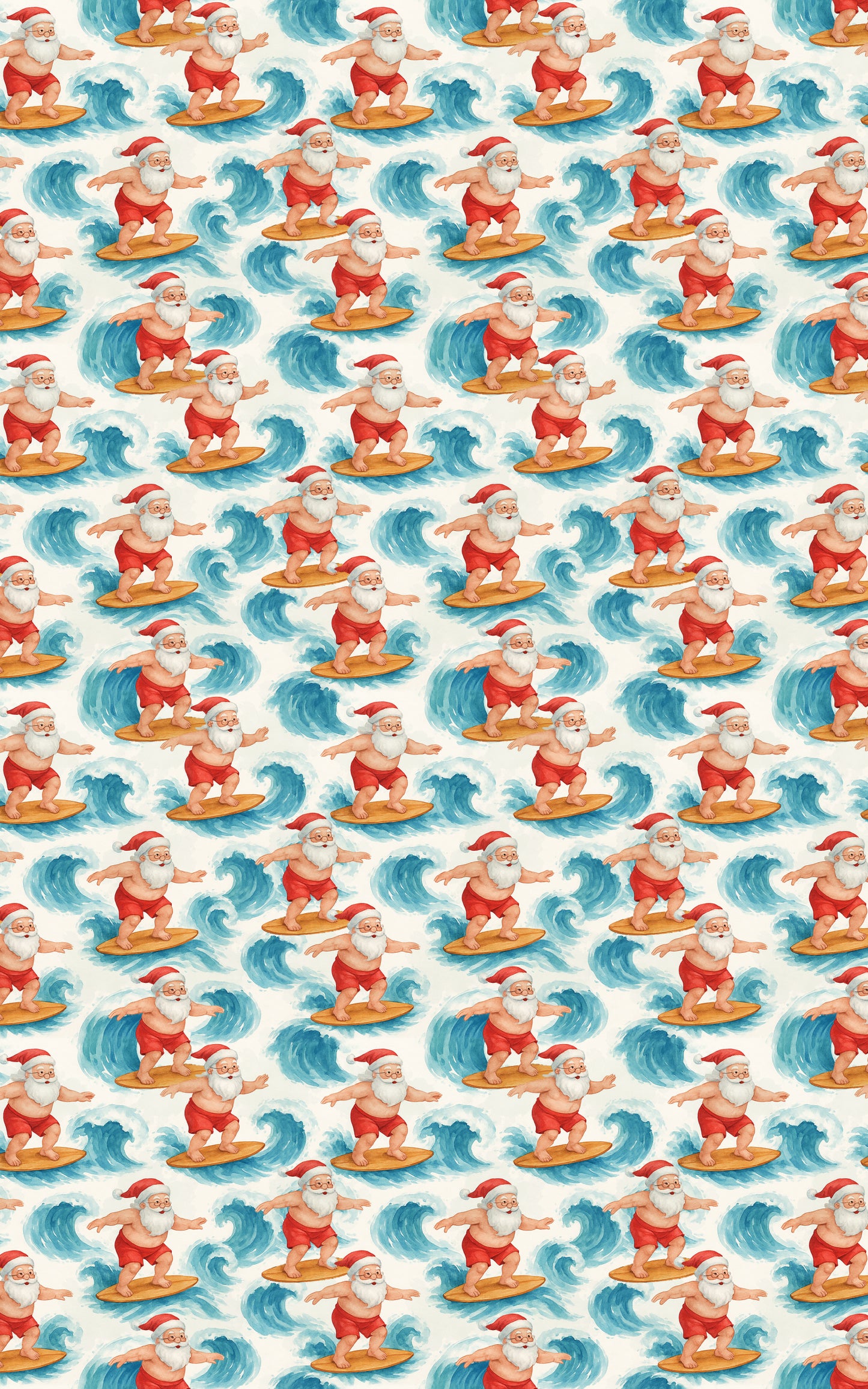 Surf’s Up Santa