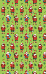 Santa’s Beach Break - London Penny Gift Wrap
