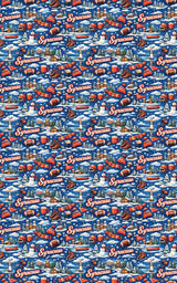 Syracuse Lake Snowfall - London Penny Gift Wrap