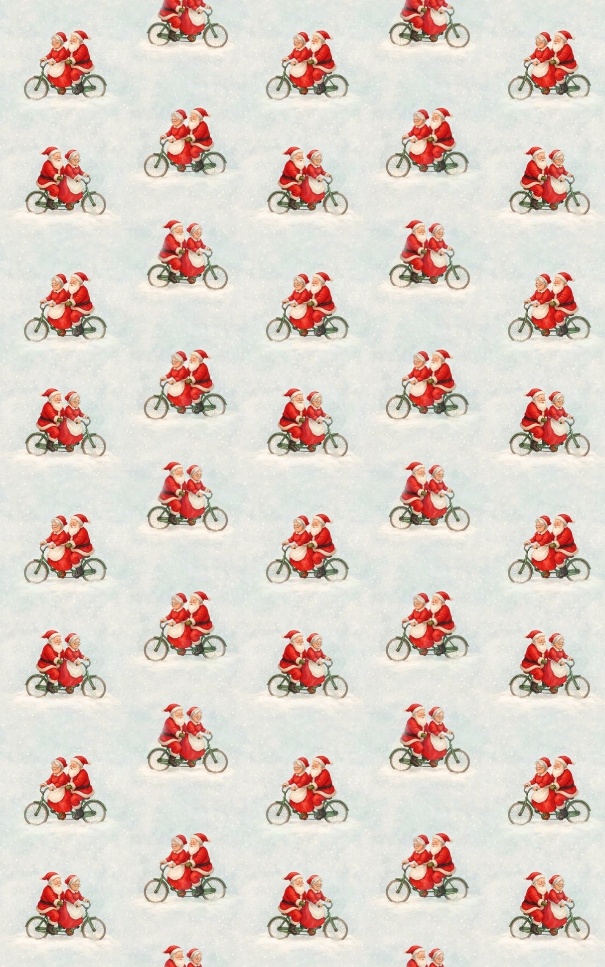 Claus on Wheels - London Penny Gift Wrap
