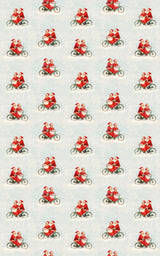 Claus on Wheels - London Penny Gift Wrap