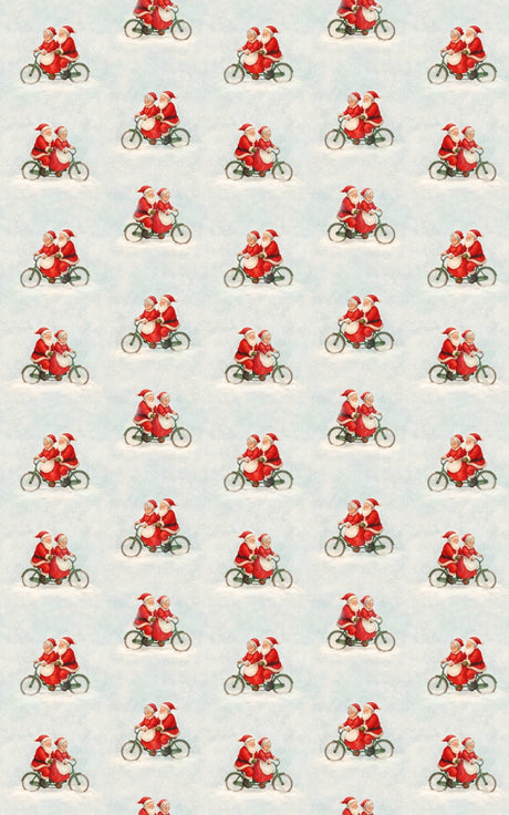 Claus on Wheels - London Penny Gift Wrap