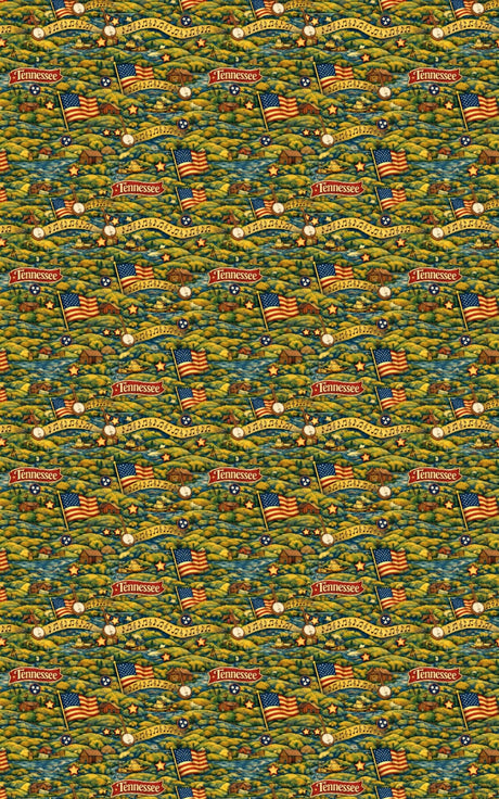 Tennessee Appalachian Harmony - London Penny Gift Wrap