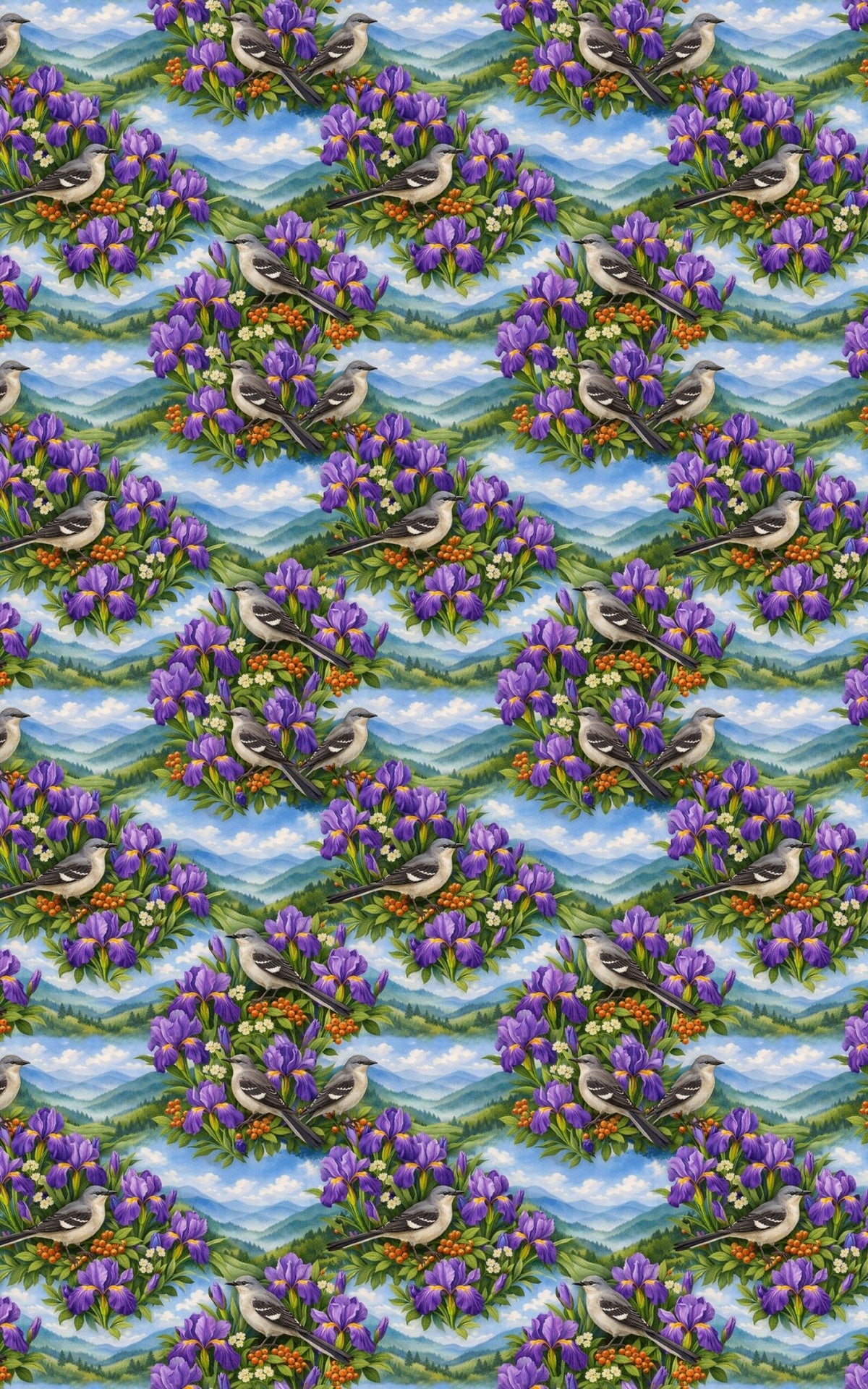 Tennessee Flora & Fauna - London Penny Gift Wrap