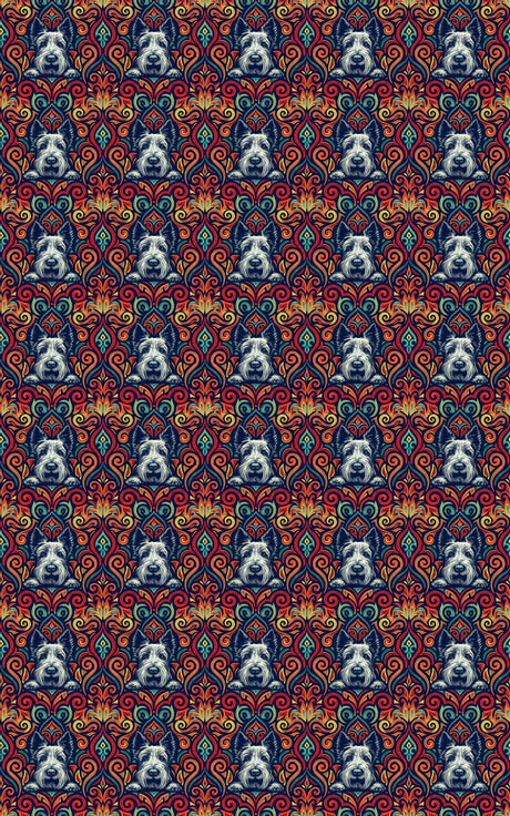 Terrier Tribal - London Penny Gift Wrap