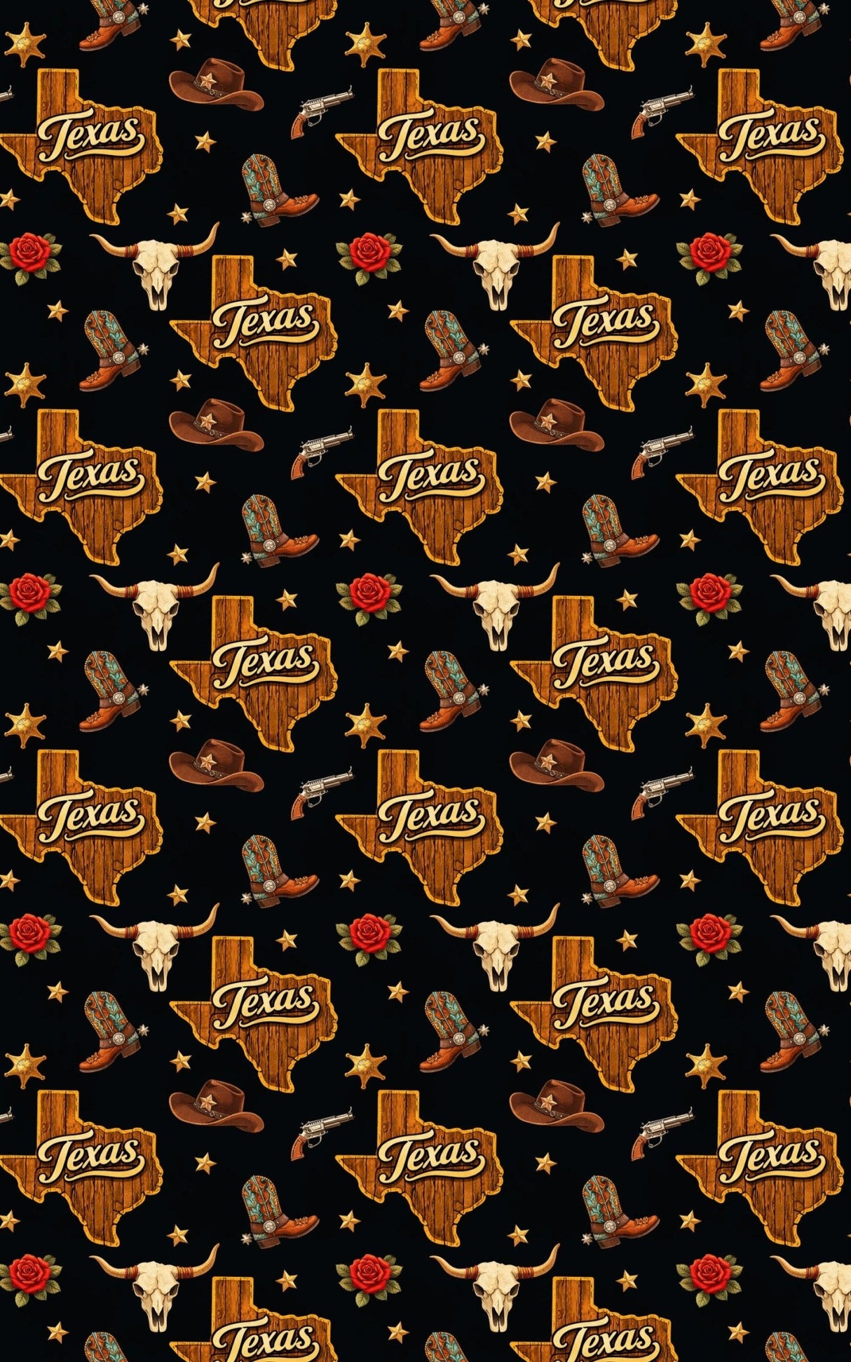 Texas Lone Star Luxe - London Penny Gift Wrap