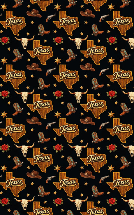 Texas Lone Star Luxe - London Penny Gift Wrap