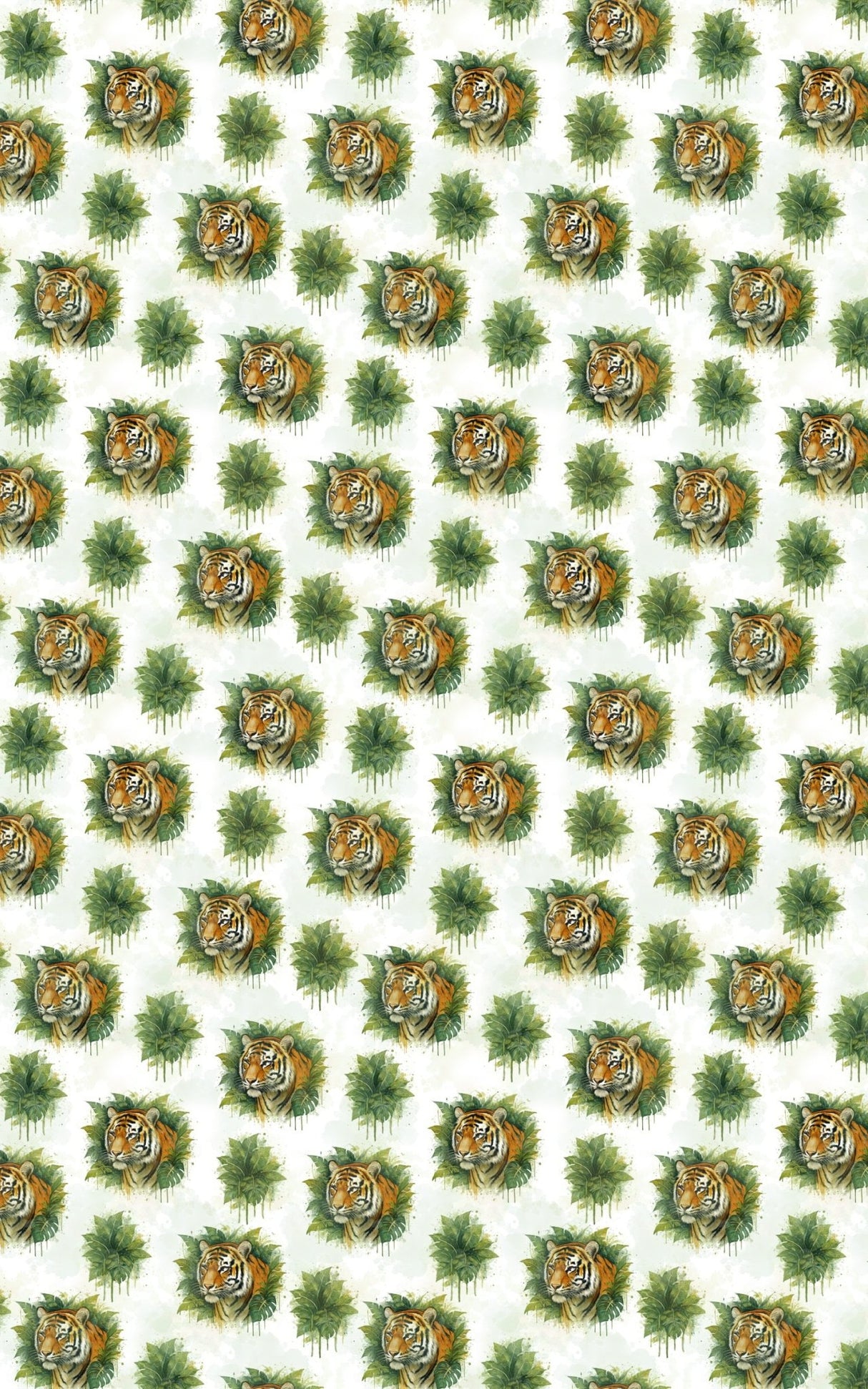 Tiger Jungle - London Penny Gift Wrap