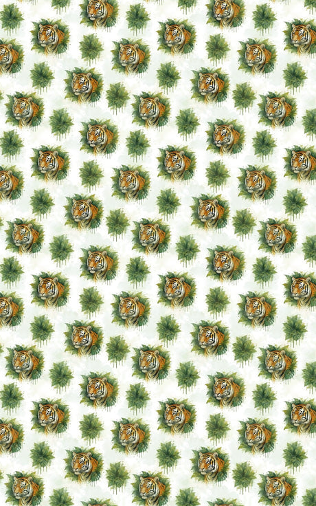Tiger Jungle - London Penny Gift Wrap