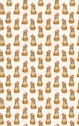 Santa’s Striped Helper - London Penny Gift Wrap