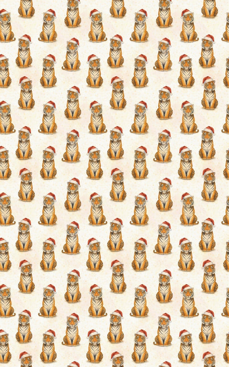 Santa’s Striped Helper - London Penny Gift Wrap
