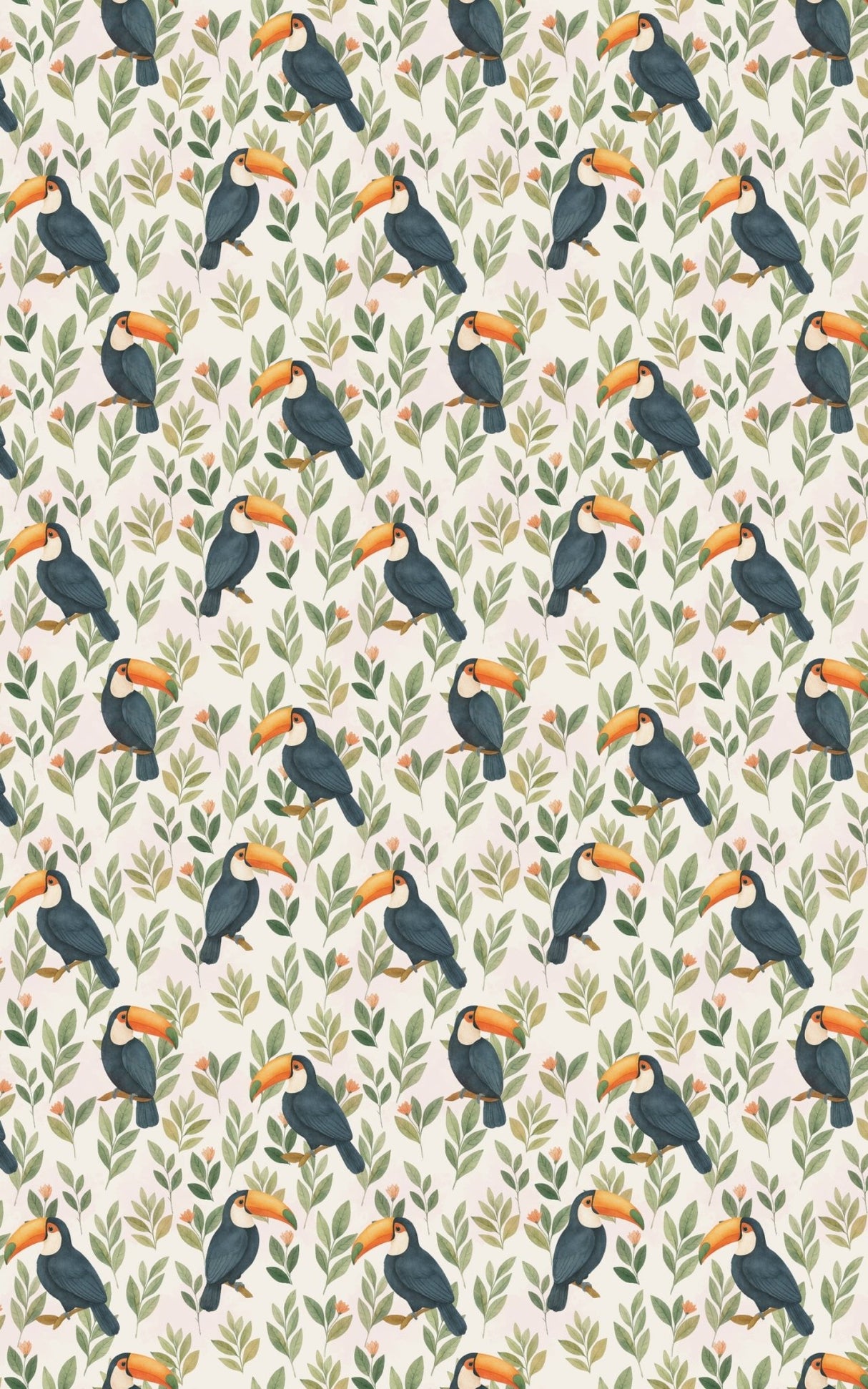 Toucan Tropical Serenade - London Penny Gift Wrap