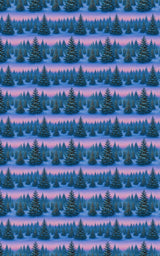 Tree Farm Dusk - London Penny Gift Wrap