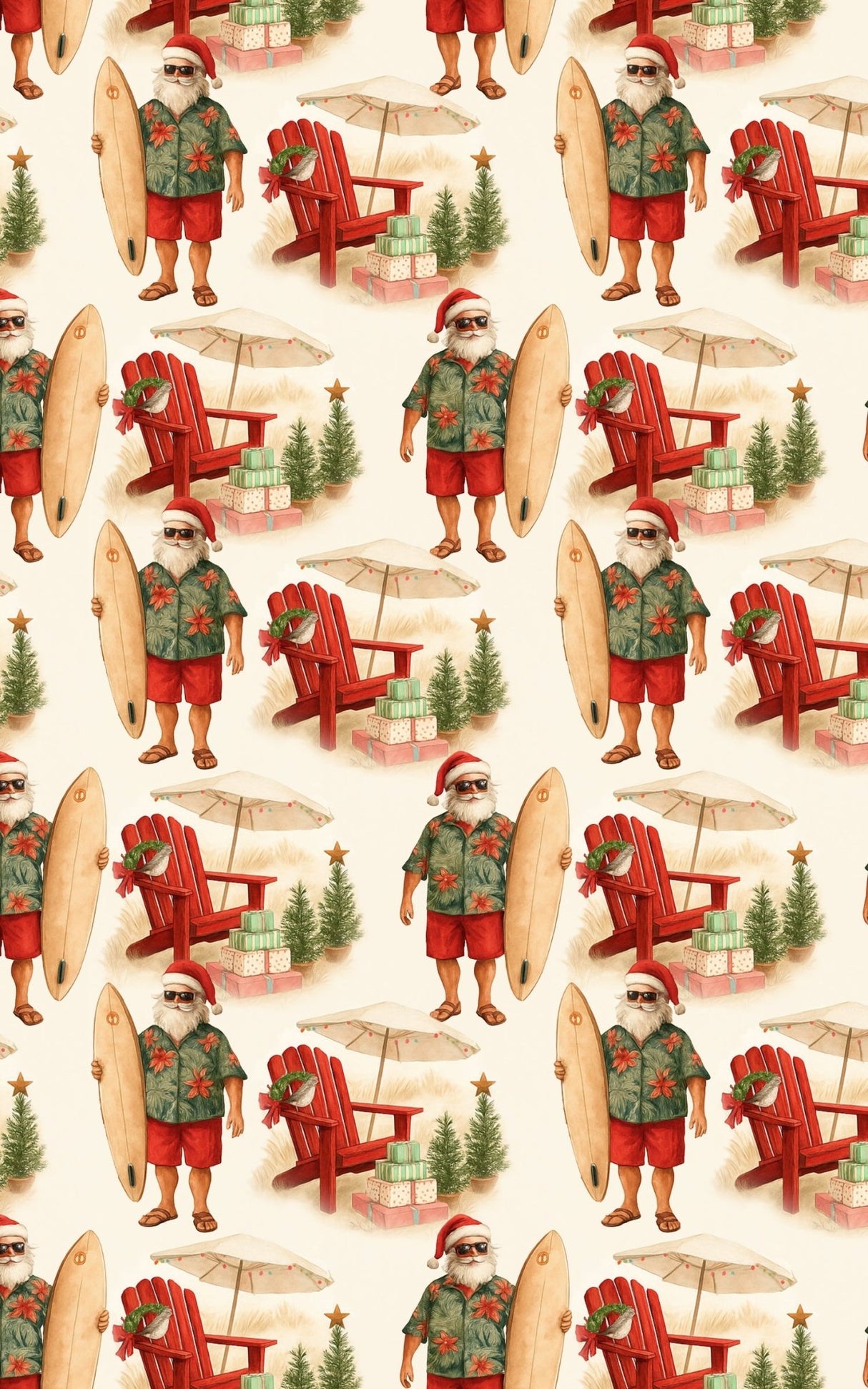 Island Yuletide Bliss - London Penny Gift Wrap