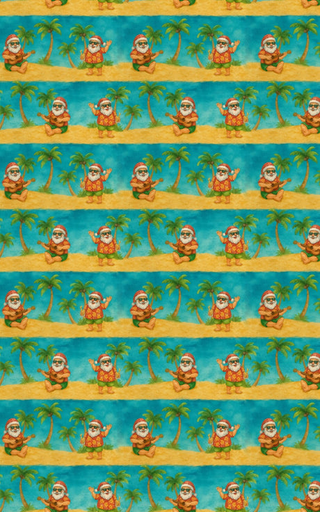 Aloha Santa - London Penny Gift Wrap
