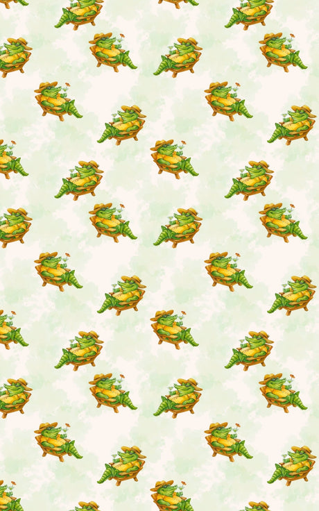 Palm Breeze Croc - London Penny Gift Wrap