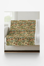 Arkansas Postcard Memories Sherpa Blanket - London Penny Gift Wrap