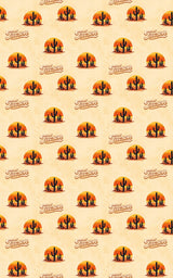 Tucson Desert Sunset - London Penny Gift Wrap
