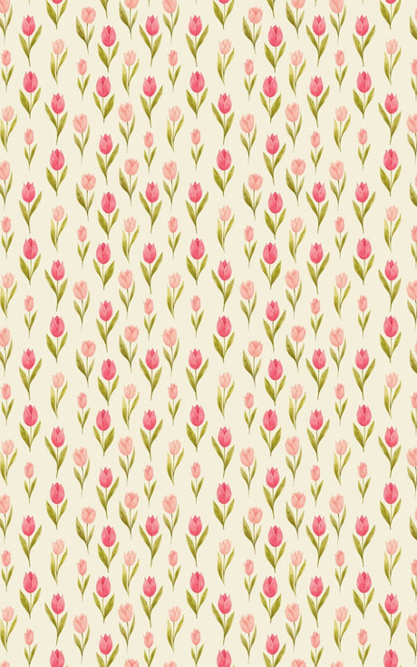 Pink Bloom Rhythm - London Penny Gift Wrap