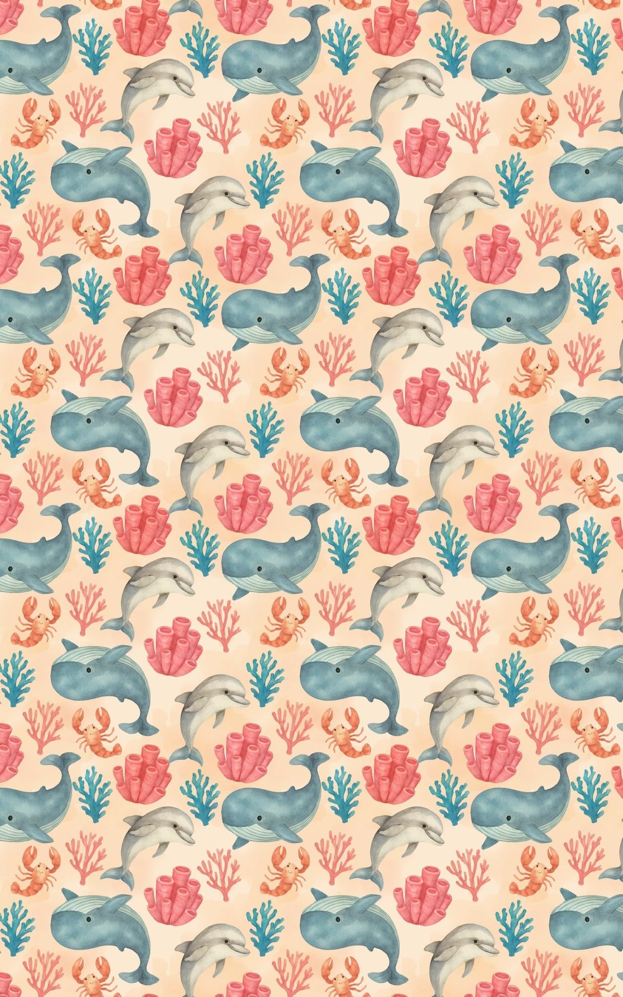 Underwater Friends - London Penny Gift Wrap